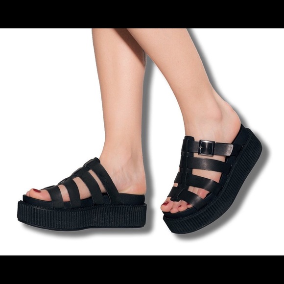 fisherman platform sandals